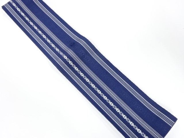 JAPANESE KIMONO / KAKU OBI FOR MEN / HAKATA 